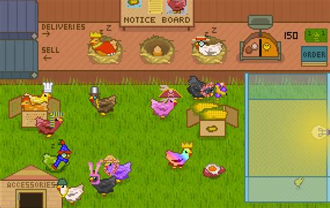 raise a chicken game.